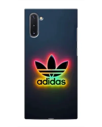 Чехол для Samsung Galaxy Note 10 с картинкой «Неоновый Adidas»