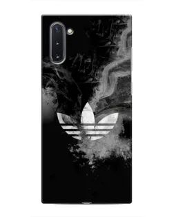 Чехол для Samsung Galaxy Note 10 с картинкой «Абстрактный дым Adidas» Чехол для Samsung Galaxy Note 10 с картинкой «Абстрактный дым Adidas»