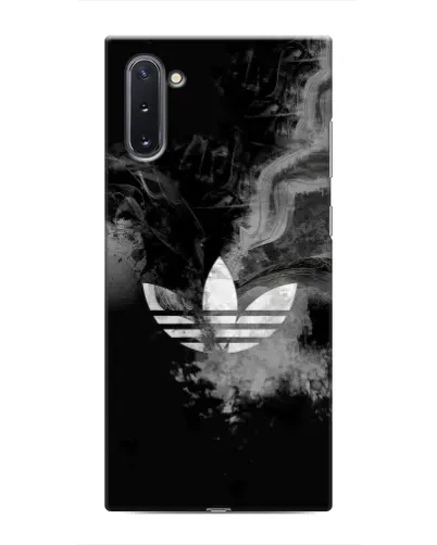 Чехол для Samsung Galaxy Note 10 с картинкой «Абстрактный дым Adidas»