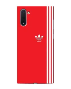 Чехол для Samsung Galaxy Note 10 с картинкой «Красный минимализм Adidas» Чехол для Samsung Galaxy Note 10 с картинкой «Красный минимализм Adidas»