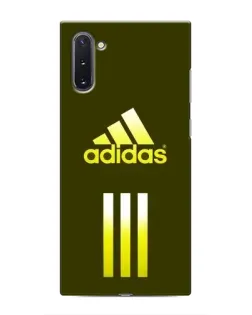 Чехол для Samsung Galaxy Note 10 с картинкой «Оливковый градиент Adidas»