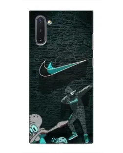 Чехол для Samsung Galaxy Note 10 с картинкой «Спортивный арт Nike» Чехол для Samsung Galaxy Note 10 с картинкой «Спортивный арт Nike»