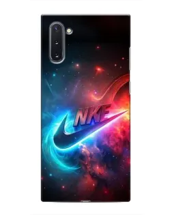Чехол для Samsung Galaxy Note 10 с картинкой «Огненный логотип Nike» Чехол для Samsung Galaxy Note 10 с картинкой «Огненный логотип Nike»