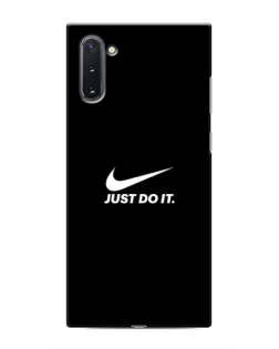 Чехол для Samsung Galaxy Note 10 с картинкой «Минимализм от Nike» Чехол для Samsung Galaxy Note 10 с картинкой «Минимализм от Nike»