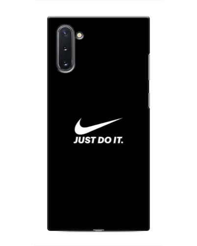 Чехол для Samsung Galaxy Note 10 с картинкой «Минимализм от Nike»