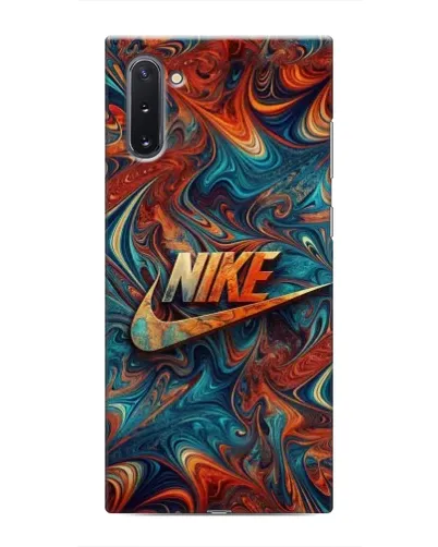 Чехол для Samsung Galaxy Note 10 с картинкой «Nike в абстракции»