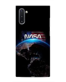 Чехол для Samsung Galaxy Note 10 с картинкой «Земля из космоса NASA»