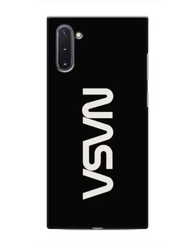 Чехол для Samsung Galaxy Note 10 с картинкой «NASA — вертикальный логотип»
