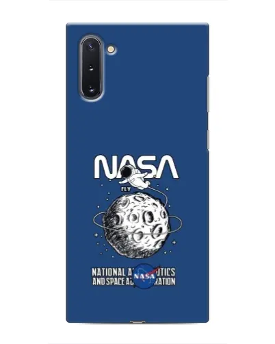 Чехол для Samsung Galaxy Note 10 с картинкой «NASA — лунная миссия»
