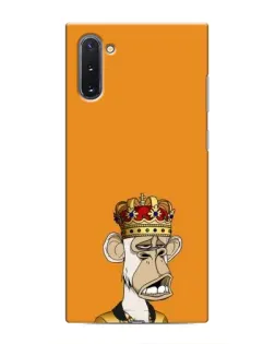 Чохол для Samsung Galaxy Note 10 з картинкою «Золота мавпа Bored Ape» Чохол для Samsung Galaxy Note 10 з картинкою «Золота мавпа Bored Ape»
