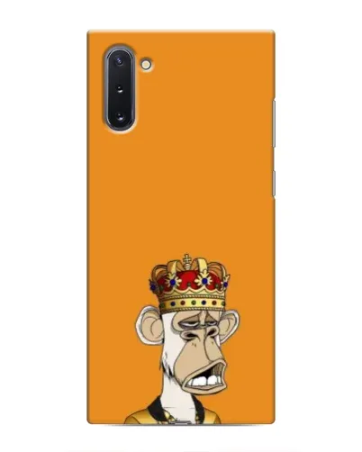 Чехол для Samsung Galaxy Note 10 с картинкой «Золотая обезьяна Bored Ape» Чехол для Samsung Galaxy Note 10 с картинкой «Золотая обезьяна Bored Ape»