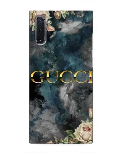 Чехол для Samsung Galaxy Note 10 с картинкой «Абстрактные цветы Gucci»