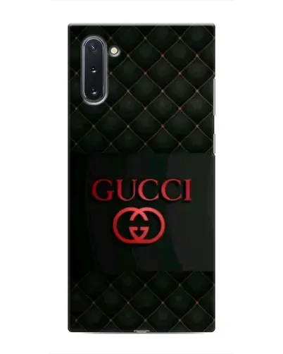 Чехол для Samsung Galaxy Note 10 с картинкой «Gucci — стеганый черный»