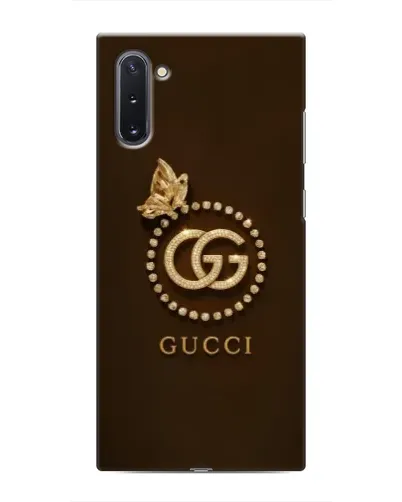 Чехол для Samsung Galaxy Note 10 с картинкой «Gucci — золотая бабочка»
