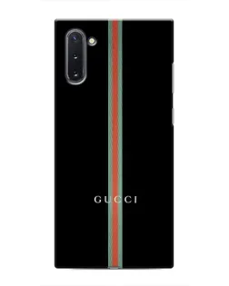 Чехол для Samsung Galaxy Note 10 с картинкой «Gucci — строгая линия»