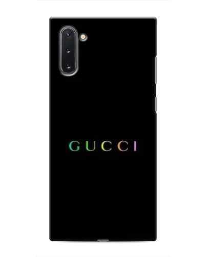 Чехол для Samsung Galaxy Note 10 с картинкой «Gucci — неоновый минимализм» Чехол для Samsung Galaxy Note 10 с картинкой «Gucci — неоновый минимализм»