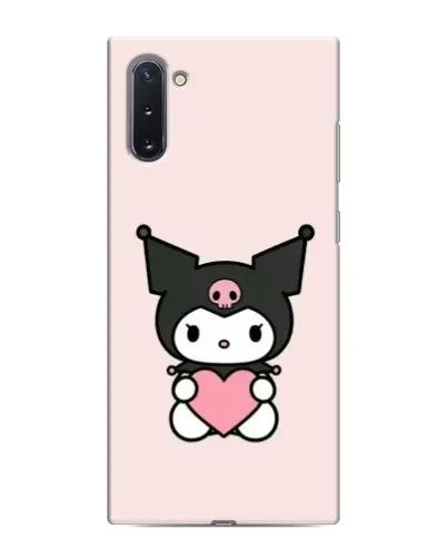 Чехол для Samsung Galaxy Note 10 с картинкой «Kuromi и сердце» Чехол для Samsung Galaxy Note 10 с картинкой «Kuromi и сердце»