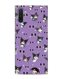 Чехол для Samsung Galaxy Note 10 с картинкой «Kuromi — паттерн» Чехол для Samsung Galaxy Note 10 с картинкой «Kuromi — паттерн»