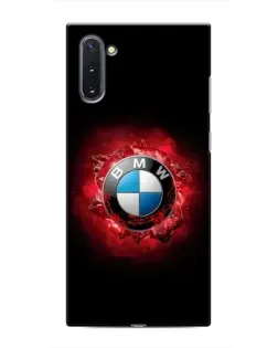 Чохол для Samsung Galaxy Note 10 з картинкою «Логотип BMW — спалах» Чохол для Samsung Galaxy Note 10 з картинкою «Логотип BMW — спалах»