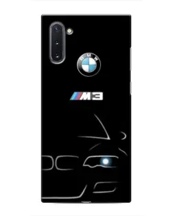Чохол для Samsung Galaxy Note 10 з картинкою «Мінімалістичний принт BMW M3» Чохол для Samsung Galaxy Note 10 з картинкою «Мінімалістичний принт BMW M3»
