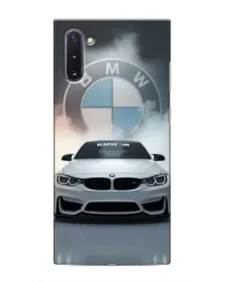 Чохол для Samsung Galaxy Note 10 з картинкою «BMW в білому диму» Чохол для Samsung Galaxy Note 10 з картинкою «BMW в білому диму»