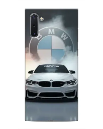 Чехол для Samsung Galaxy Note 10 с картинкой «BMW в белом дыму» Чехол для Samsung Galaxy Note 10 с картинкой «BMW в белом дыму»