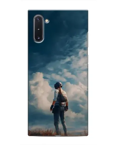 Чехол для Samsung Galaxy Note 10 с картинкой «Герой PUBG на скале» Чехол для Samsung Galaxy Note 10 с картинкой «Герой PUBG на скале»