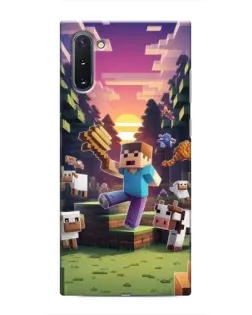 Чохол для Samsung Galaxy Note 10 з картинкою «Стів на фермі» Чохол для Samsung Galaxy Note 10 з картинкою «Стів на фермі»