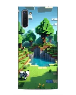 Чохол для Samsung Galaxy Note 10 з картинкою «Minecraft літній день» Чохол для Samsung Galaxy Note 10 з картинкою «Minecraft літній день»
