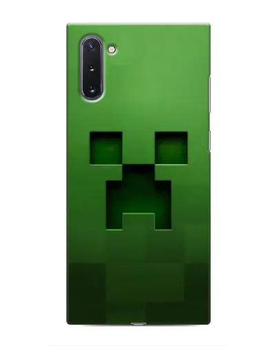 Чехол для Samsung Galaxy Note 10 с картинкой «Крипер микро-дизайн»