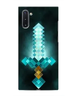 Чохол для Samsung Galaxy Note 10 з картинкою «Алмазний меч неон» Чохол для Samsung Galaxy Note 10 з картинкою «Алмазний меч неон»