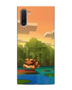 Чохол для Samsung Galaxy Note 10 з картинкою «Майнкрафт захід сонця» Чохол для Samsung Galaxy Note 10 з картинкою «Майнкрафт захід сонця»