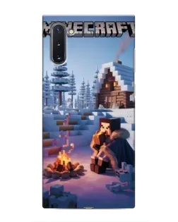 Чохол для Samsung Galaxy Note 10 з картинкою «Зимовий Minecraft» Чохол для Samsung Galaxy Note 10 з картинкою «Зимовий Minecraft»