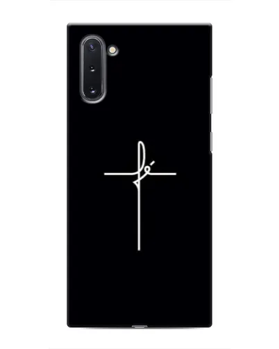 Чехол для Samsung Galaxy Note 10 с картинкой «Тонкий крест» Чехол для Samsung Galaxy Note 10 с картинкой «Тонкий крест»