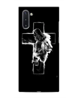 Чехол для Samsung Galaxy Note 10 с картинкой «Сияющий крест Jesus»