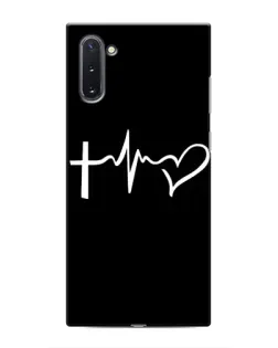 Чехол для Samsung Galaxy Note 10 с картинкой «Пульс веры»