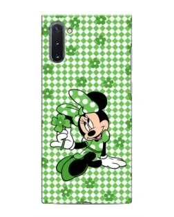 Чехол для Samsung Galaxy Note 10 с картинкой «Mickey в клетку»