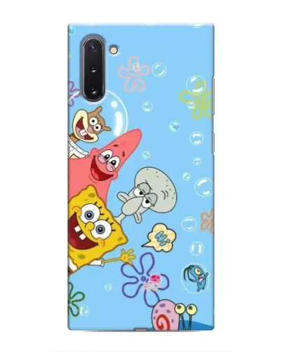 Чехол для Samsung Galaxy Note 10 с картинкой «Веселые пузырьки»