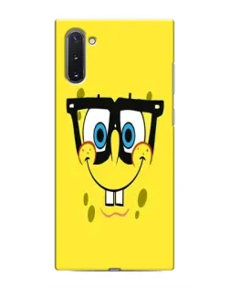 Чехол для Samsung Galaxy Note 10 с картинкой «Минималистичный Спанч Боб»