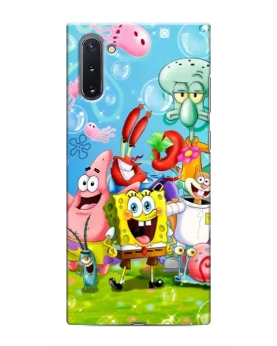Чехол для Samsung Galaxy Note 10 с картинкой «Губка Боб и друзья» Чехол для Samsung Galaxy Note 10 с картинкой «Губка Боб и друзья»