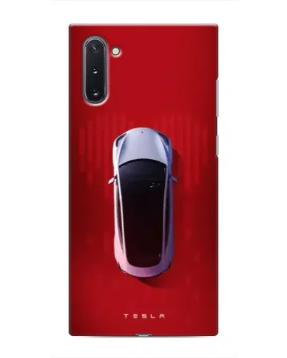 Чехол для Samsung Galaxy Note 10 с картинкой «Tesla Top View» Чехол для Samsung Galaxy Note 10 с картинкой «Tesla Top View»