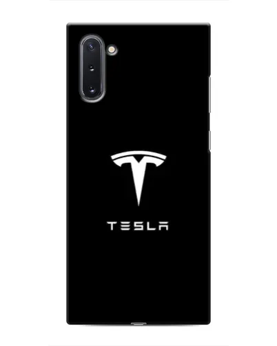 Чехол для Samsung Galaxy Note 10 с картинкой «Tesla White Logo» Чехол для Samsung Galaxy Note 10 с картинкой «Tesla White Logo»