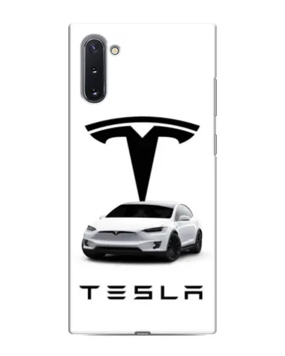 Чехол для Samsung Galaxy Note 10 с картинкой «Tesla White Style» Чехол для Samsung Galaxy Note 10 с картинкой «Tesla White Style»