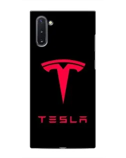 Чехол для Samsung Galaxy Note 10 с картинкой «Tesla Red Logo» Чехол для Samsung Galaxy Note 10 с картинкой «Tesla Red Logo»
