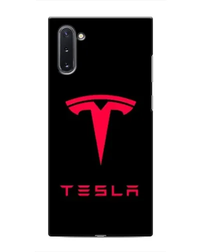 Чехол для Samsung Galaxy Note 10 с картинкой «Tesla Red Logo» Чехол для Samsung Galaxy Note 10 с картинкой «Tesla Red Logo»