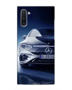 Чехол для Samsung Galaxy Note 10 с картинкой «Mercedes EQ — будущее»