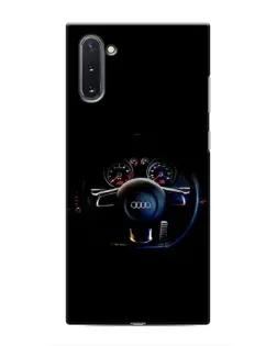 Чохол для Samsung Galaxy Note 10 з картинкою «Салон Audi — кермо» Чохол для Samsung Galaxy Note 10 з картинкою «Салон Audi — кермо»