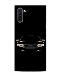 Чохол для Samsung Galaxy Note 10 з картинкою «Audi — нічний контур» Чохол для Samsung Galaxy Note 10 з картинкою «Audi — нічний контур»