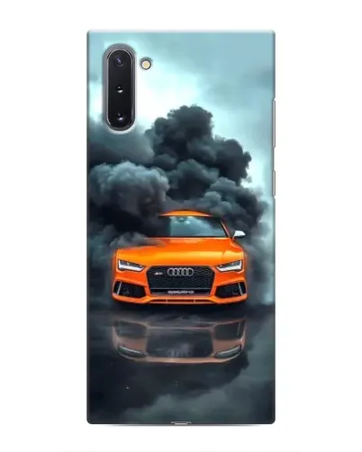 Чехол для Samsung Galaxy Note 10 с картинкой «Audi в облаках дыма» Чехол для Samsung Galaxy Note 10 с картинкой «Audi в облаках дыма»