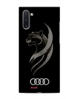 Чохол для Samsung Galaxy Note 10 з картинкою «Графіка — пантера та Audi» Чохол для Samsung Galaxy Note 10 з картинкою «Графіка — пантера та Audi»